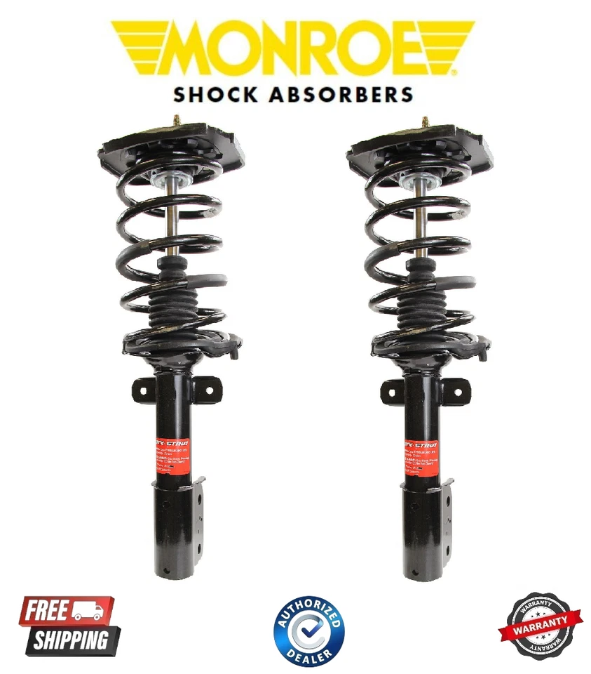 2 Rear Suspension Strut and Coil Spring-Quick-Strut For Pontiac Grand Prix 2008 Foto 1 de 1