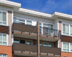 2ft,  26''Tall Custom Length Privacy Screen Patio Balcony Fence Pool Mocha Brown - Picture 1 of 11