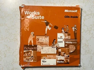 2002 Microsoft Works Suite 5 CD Set w/Product Key - Picture 1 of 5