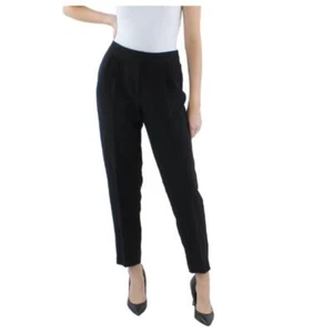 Anne Klein Pants Womens 10 Pleated Front High Rise Dress Trouser Tapered Leg - Bild 1 von 12