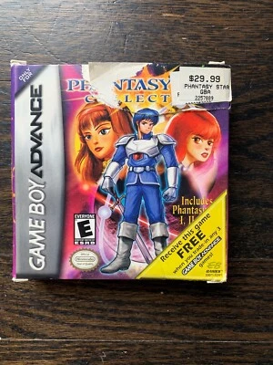 Phantasy Star Collection (Nintendo Game Boy Advance / GBA) (CIB W/ Poster) - Image 1 of 4