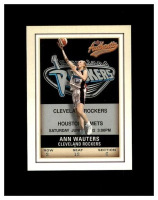 2002 Fleer Authentix WNBA Ann Wauters #49 mint - Image 1 of 2