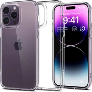 For Phone 14 Plus 13 12 11 Pro Max Mini X XR 7 8 6 SE Clear Shockproof Case - Picture 1 of 5