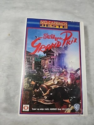 The Pinchcliffe Grand Prix Norwegian IVO label 1975 VHS stop motion animation - Image 1 of 4