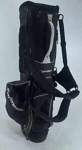 TaylorMade Flextech Stand Bag Black 5-Way Divide Dual Strap Golf Bag