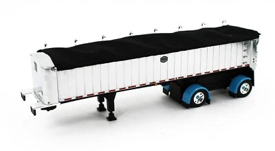 DCP 1:64 *CHROME* MAC COAL END DUMP Spread-Axle Trailer *NEW* - Image 1 of 2