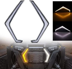 Conjunto de luces de colmillo delanteras Signature para Polaris RZR XP 1000 Turbo 2019+ - Imagen 1 de 18