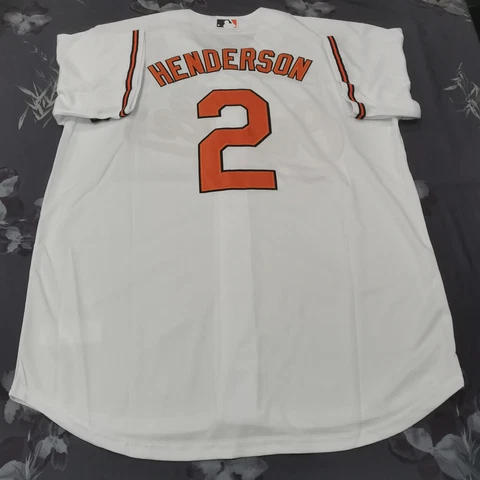 Gunnar Henderson #2 Baltimore Orioles White Cool Base Stitched Jersey Pick Size Cover