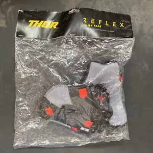 REEMPLAZO DE CASCO THOR REFLEX ALMOHADILLA PARA MEJILLAS TALLA PEQUEÑA GRIS - Imagen 1 de 5