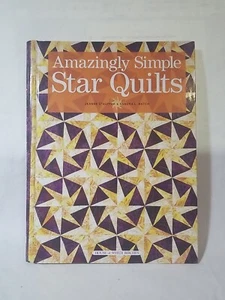 Amazingly Simple Star Quilts by Sandra Hatch 37 QUILT PATTERNS HB Spiral Book - Imagen 1 de 6