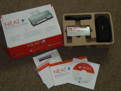 New Neat Business Cards Mobile Full Color Scanner - Image 1 of 2