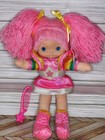 Rare Vintage 1983 Rainbow Brite Tickled Pink Doll with Pink Comb by Hallmark