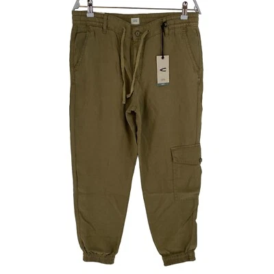 Camel Active Verde Holgado Pantalón Estilo Cargo Talla W27 L32 - Imagen 1 de 4