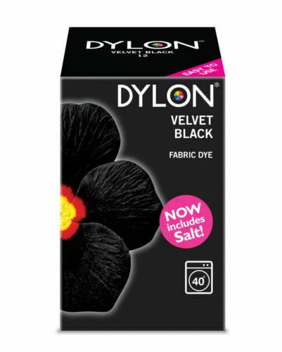 DYLON 2044344 Machine Dye 350g 12 Velvet Black