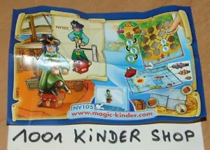 KINDER NV105 NV 105 MONSTERS & PIRATES - BPZ NEUTRAL - Photo 1/1