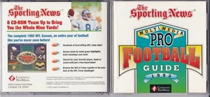 Vintage The Sporting News: Multimedia Pro Football Guide 1993 (PC) - Picture 1 of 2