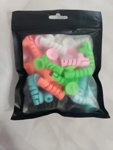 Spiral, Cable Clips, Cord Organizer Cable Management, Sucker Cable, 30 Pack - Picture 1 of 6
