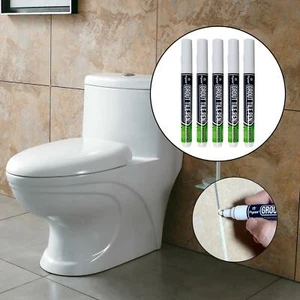 5x Weiß Fugenfliesenstift Fugenstift Renew Repair Marker Fugenglanz Touch Up - Bild 1 von 12