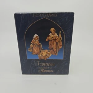 VTG*1991*Fontanini Heirloom Nativity Collection*3 Pc*Holy Family Set w/ Box.Gift - Picture 1 of 9