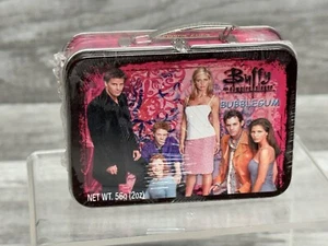 Buffy the Vampire Slayer Buffy Mini Lunchbox Bubble Gum Tin 2002 Dart SEALED - Picture 1 of 3