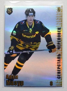2017-18 Spectrum KHL Severstal Cherepovets #2 Adam Masuhr #/5