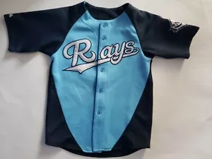 Stitches Tampa Bay Rays Youth Small individuell genähtes Trikot "DREW" auf dem Rücken - Bild 1 von 4
