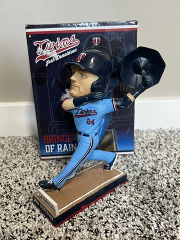 Josh Donaldson Bringer Of Rain Bobblehead Minnesota Twins 2021 SGA NEW In Box Cover