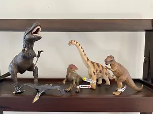 Lot of 5 retired Schleich dinosaurs, all with tags and in good condition - Picture 1 of 1