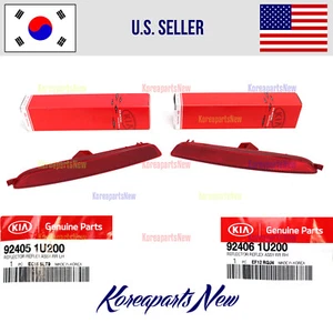 Reflector Bumper Rear Right + Left (2 pcs) ⭐GENUINE⭐ fits KIA SORENTO 2011-2013 - Picture 1 of 2