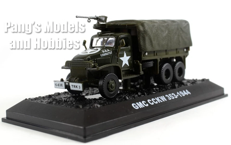 GMC CCKW 353 2½-ton 6×6 "Jimmy" Cargo Truck - US AMRY 1/72 Scale Diecast Model - Image 1 of 4