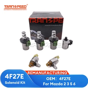 6PCS 4F27E FN4AEL Transmission Shift Solenoid Set EPC PWM For Mazda - Picture 1 of 15
