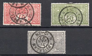 1906 - Olanda - Pro opere antitubercolari, serie 3 val. usati - Picture 1 of 1