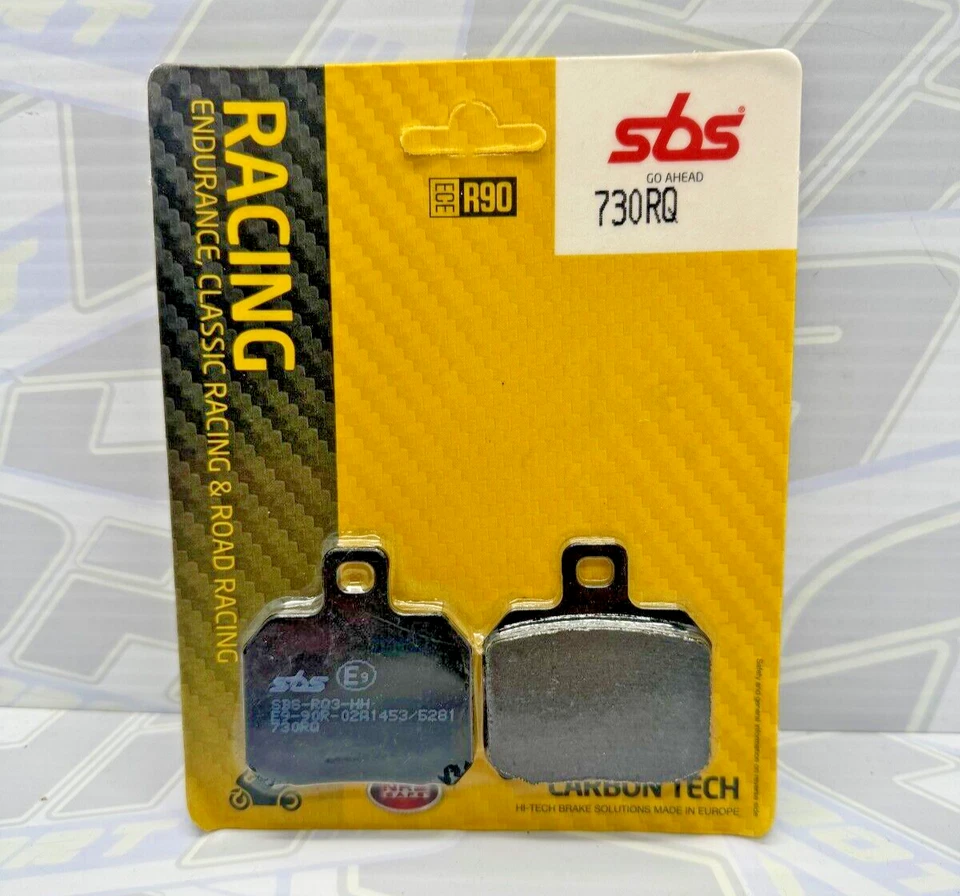 Pastillas de freno traseras SBS RQ Carbon Tech Race Track para Aprilia RSV1000 R Factory 04-7 Foto 1 de 1