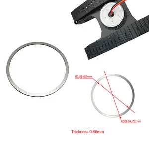 For HUINA 580 1/14 23Ch RC Excavator Car Metal Alloy Gasket Rotation Model Ring - Picture 1 of 6