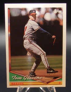Tom Glavine 1994 Topps #475 casi nuevo - Imagen 1 de 2