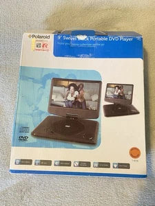 Polaroid 9'' Swivel Portable DVD Player Black NEW IN BOX - Picture 1 of 6