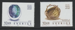 Sweden 2002 Sc # 2439-40 MNH OG - Picture 1 of 1