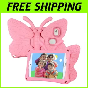 Kid-Proof EVA Foam Tablet Case - Butterfly Design for BLU M8L 8" Tablet - Picture 1 of 7