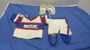 CABBAGE PATCH KID CPK CHICAGO WHITE SOX UNIFORM WITH SHOES - Picture 1 of 6