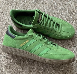 Adidas Pallamano Speciale UK 12 Green Gold Worn Due Volte Casual - Foto 1 di 8