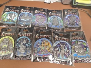 Disney DEC TWDC Water Fountain Pin Set 10 Pins LE 300 Ships FAST - Picture 1 of 15