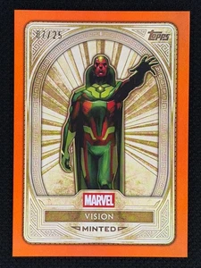2025 Topps Marvel Mint Vision 07/25 Orange #100 - Picture 1 of 2