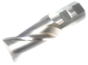 2" End Mill, 4-1/4" Flute, 2" Shank, 6-3/4" OAL, HSS (UE-12-M-4) - Picture 1 of 1