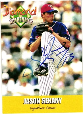 2000 Diamond Authentics Autographs - Jason Sekany #23 /3250 - Image 1 of 2