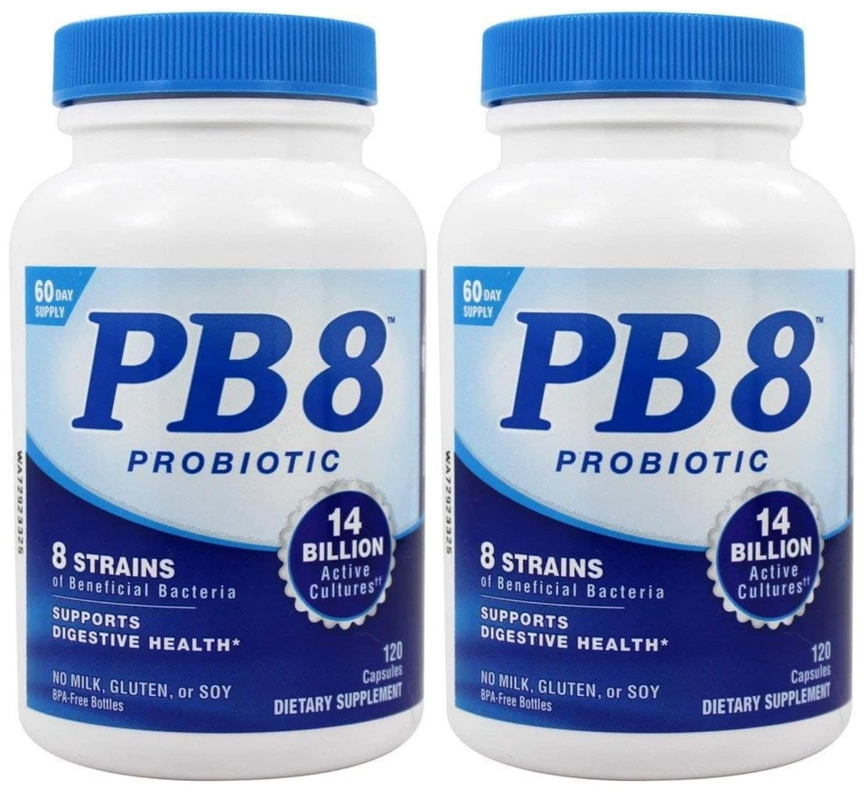 Nutrition Now PB 8 Pro-Biotic - 120 粒胶囊 ( 2 包 ) — 第 1/1 张图片
