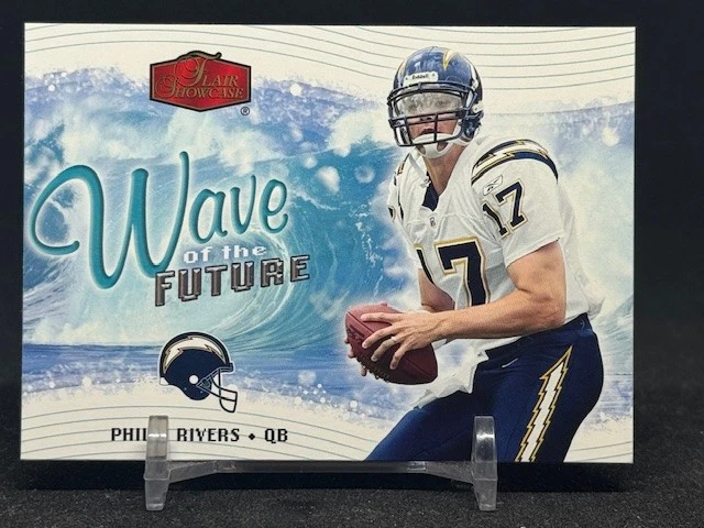 2006 Fleer Flair PHILIP RIVERS Wave of the Future Insert #WOTF21 Chargers - Image 1 of 2