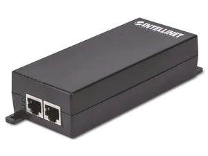 INTELLINET 1-Port High-Power Over Ethernet - Gigabit PoE+/PoE Injector, 30 W, 24 - Picture 1 of 7