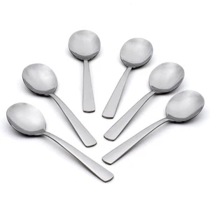 Oneida Aptitude Soup Spoons - Set Of 6 - Picture 1 of 1