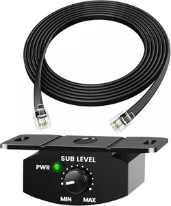 Perilla de control de graves amplificador remoto reemplazo controlador de graves coche audio ajuste - Imagen 1 de 12
