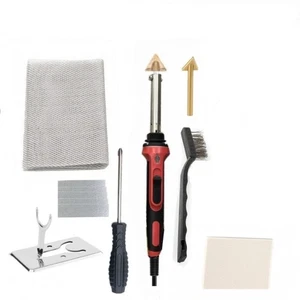 100W Lötkolben Kunststoff Schweißset Auto Stoßstange Armaturenbrett Reparatur Schweißer - Bild 1 von 5